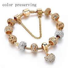 Load image into Gallery viewer, Crystal Heart Charm Bracelets&amp;Bangles