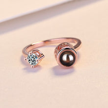 Load image into Gallery viewer, Rose Gold and Silver  Wedding Ring